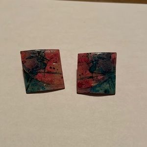 Pierced earrings